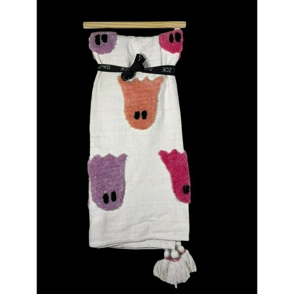 Rachel Zoe Decorative Throw Blanket GHOSTS 50 x 60" Halloween - Picture 3 of 6